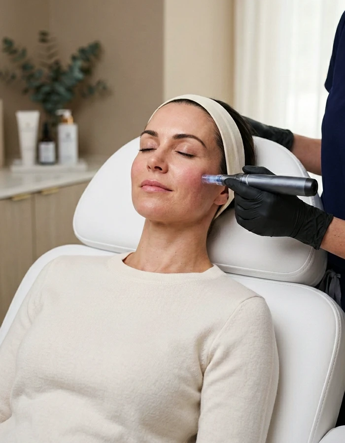 Microneedling treatment at Renewd Med Spa in Everett WA